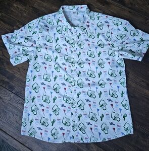 WM PHOENIX OPEN COORS LIGHT PARTY SHIRT MENS XL